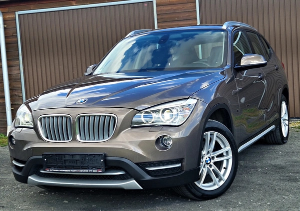 BMW X1 cena 53900 przebieg: 174000, rok produkcji 2013 z Września małe 781